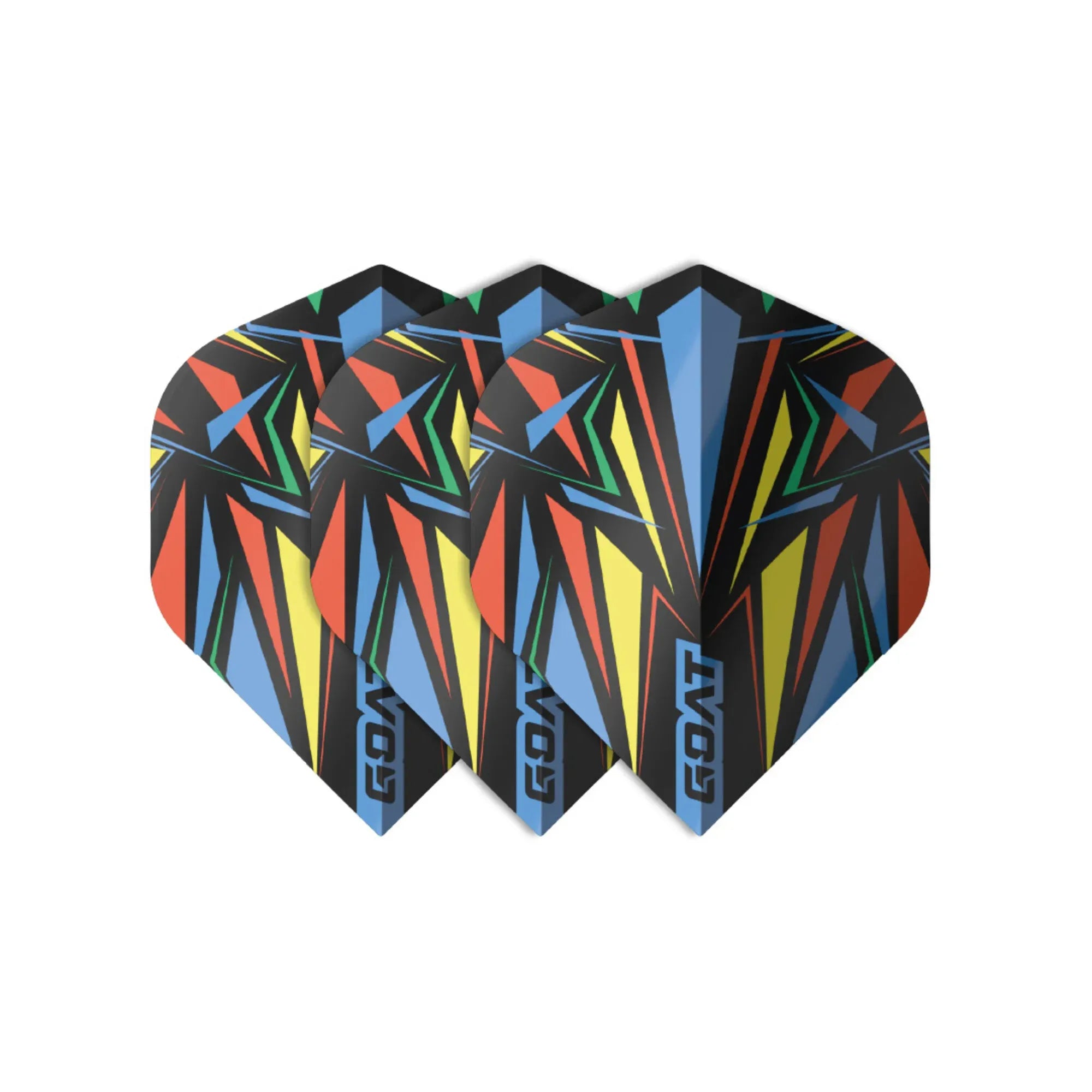 XQ Max Goat Dart Flights - Athlete Blauw
