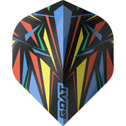 XQ Max Goat Dart Flights - Athlete Blauw