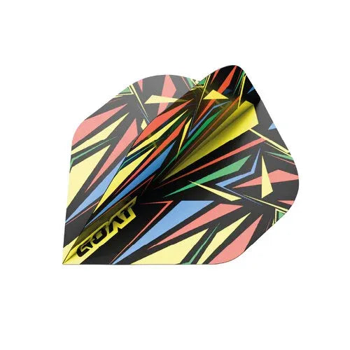 XQ Max Goat Dart Flights - Athlete Geel
