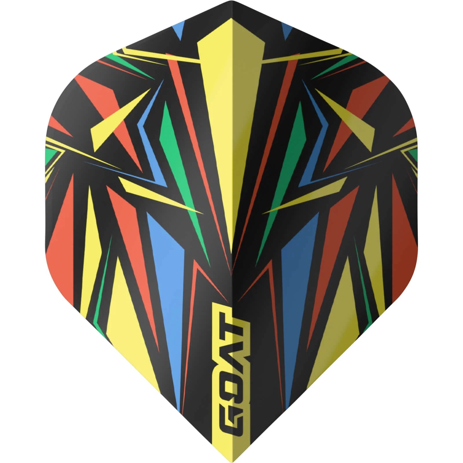 XQ Max Goat Dart Flights - Athlete Geel