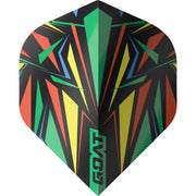 XQ Max Goat Dart Flights - Athlete Groen
