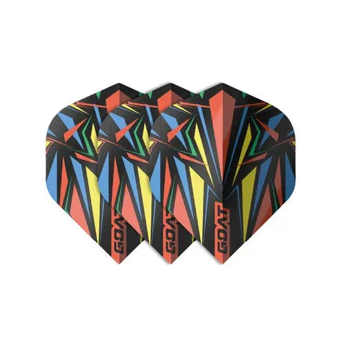 XQ Max Goat Dart Flights - Athlete Rood