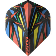 XQ Max Goat Dart Flights - Athlete Rood