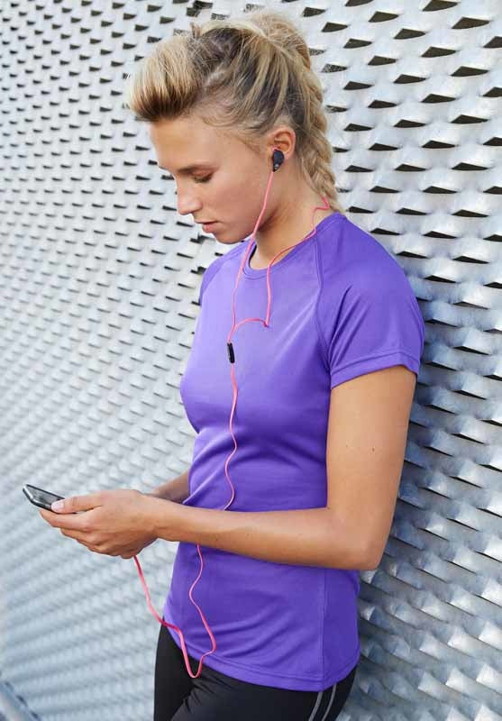 Hardloopshirt dames wit
