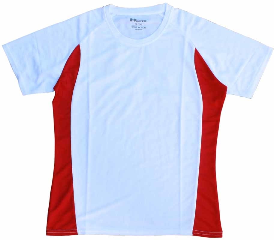 Hardloopshirt racer rood - damesmodel