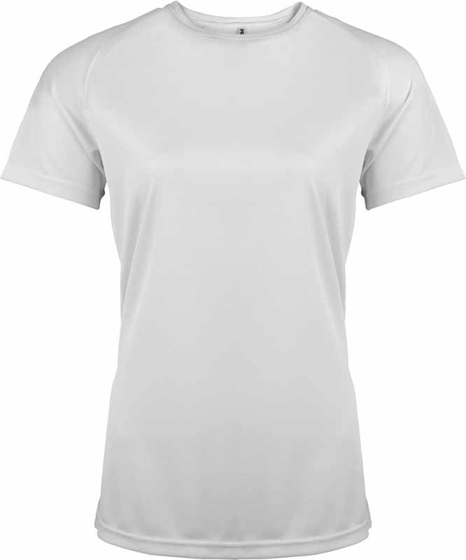 Hardloopshirt dames wit