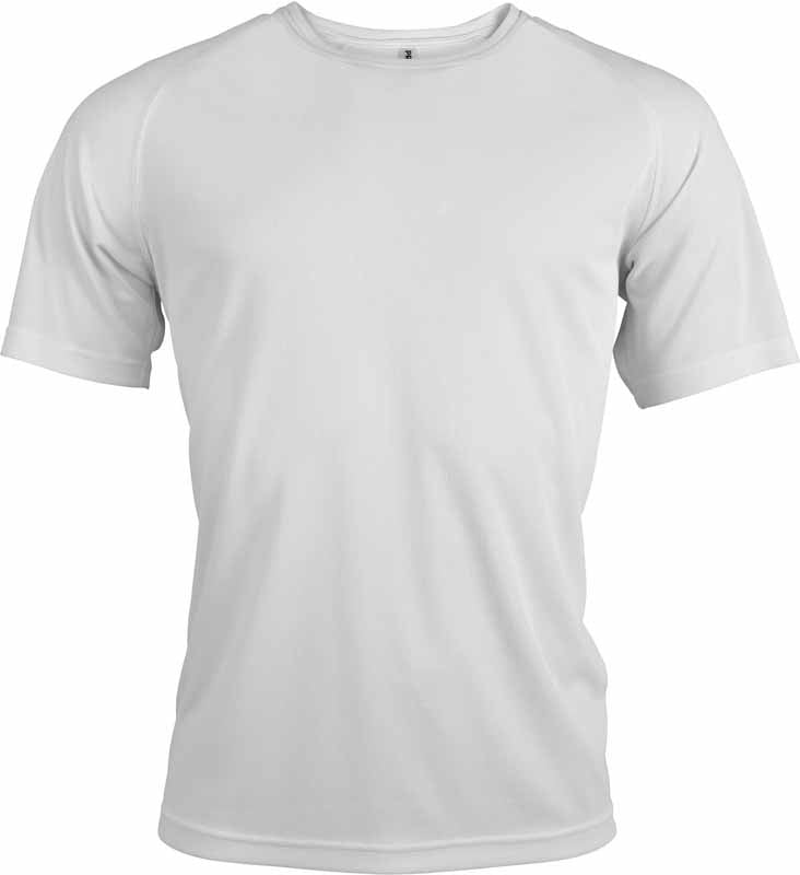 Hardloopshirt heren wit