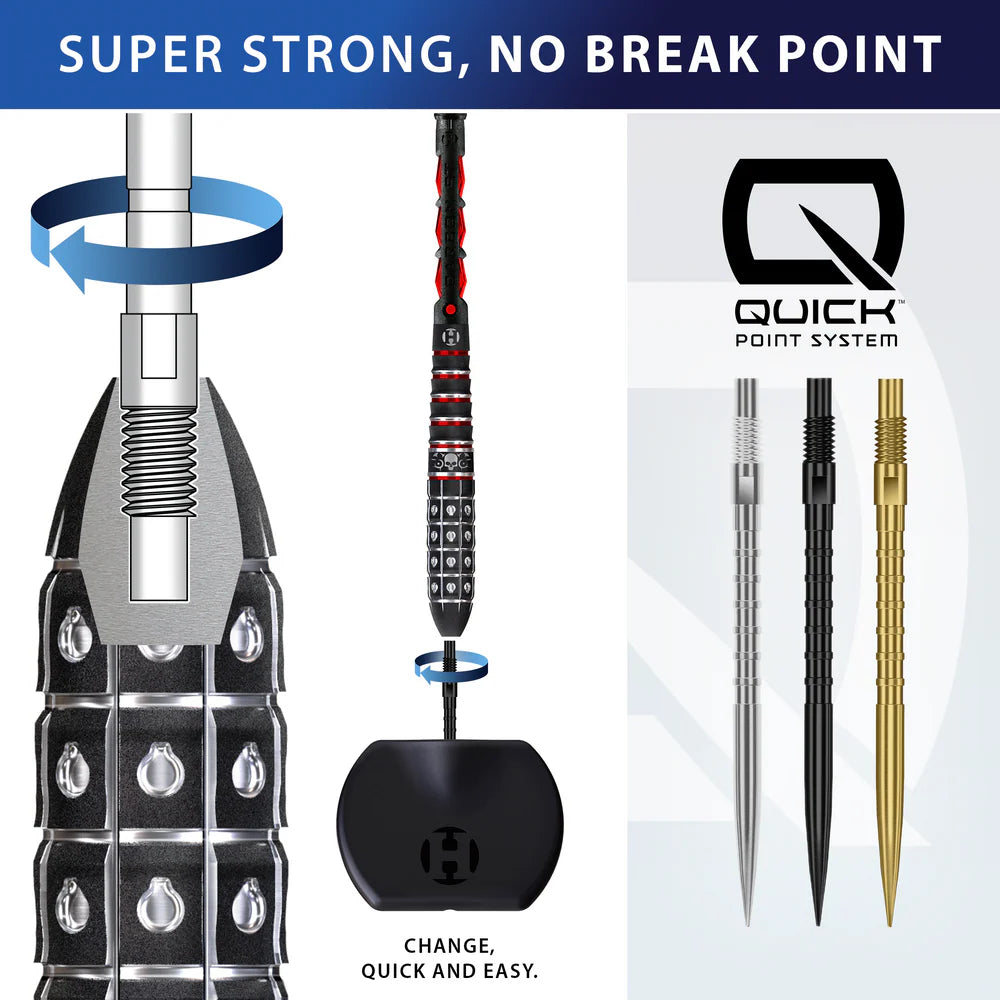 Harrows Quick Points Dartpunten - HM Grip