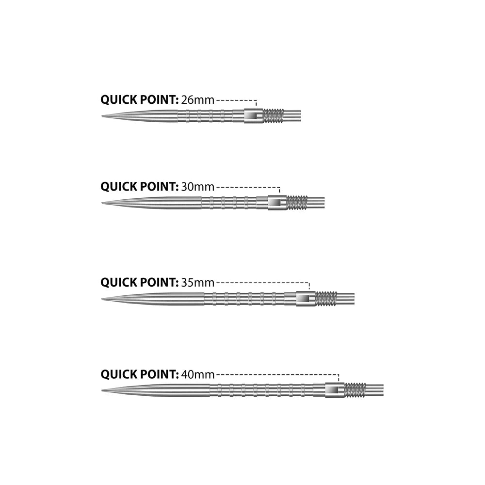 Harrows Quick Points Dartpunten - HM Grip