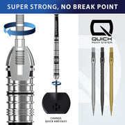 Harrows Quick Points Dartpunten - Micro Grip Ridge