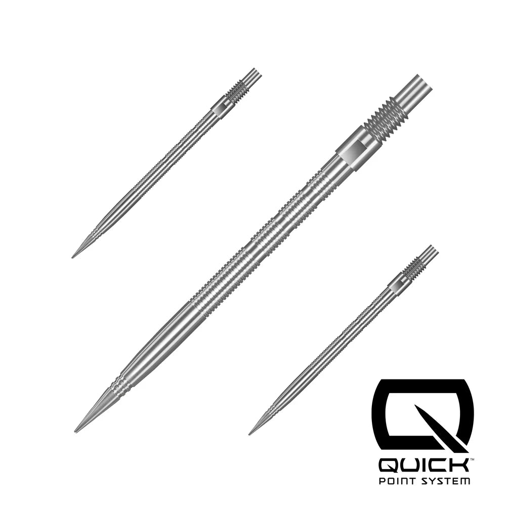 Harrows Quick Points Dartpunten - Micro Grip Ridge