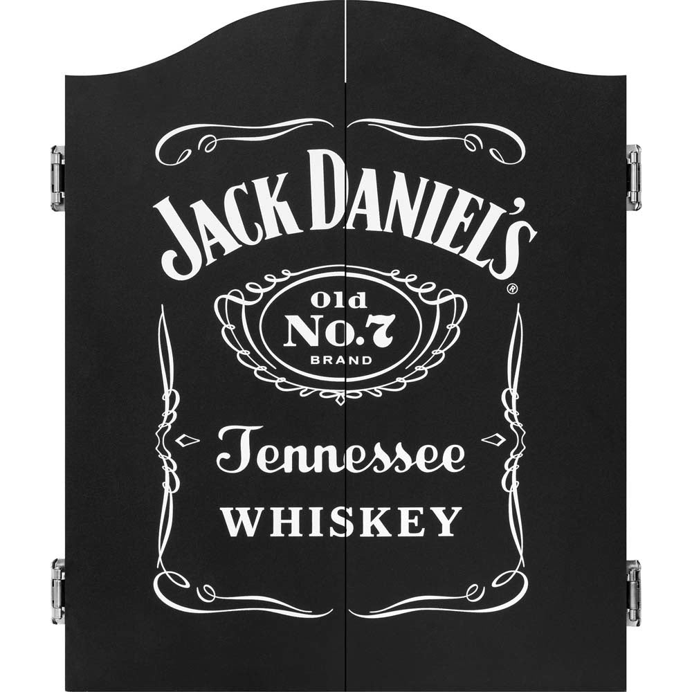 Jack Daniel's Dartkabinet Zwart - Incl. Dartbord en Darts
