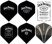 Jack Daniel's Dartflights - 4 sets assorti