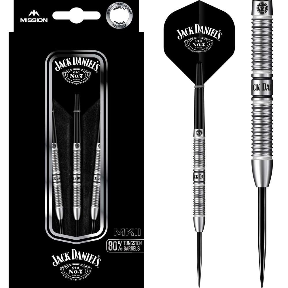Jack Daniel's Darts 80% Supergrip - 22 gram