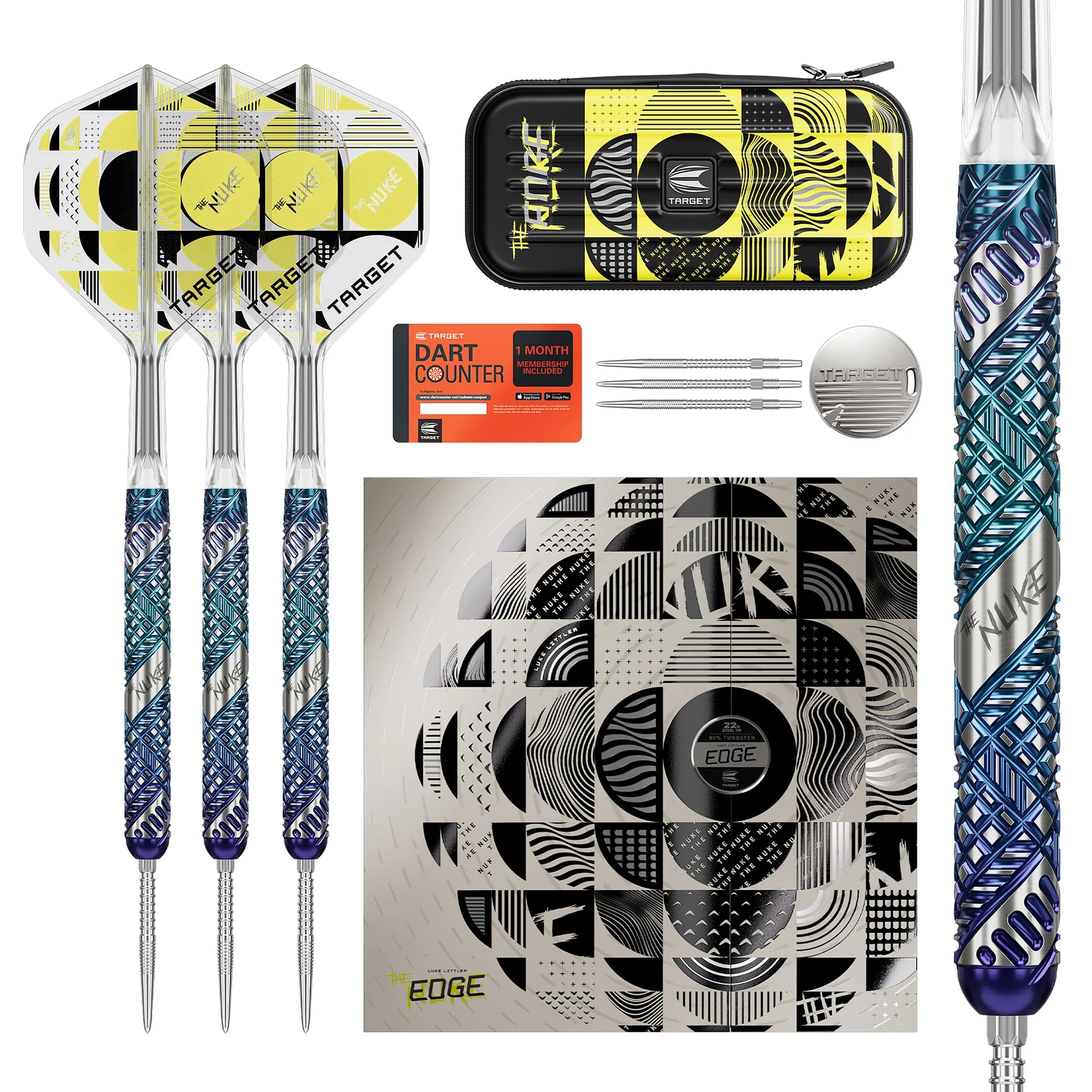 Luke Littler Edge Target Darts 95K - 23 gram