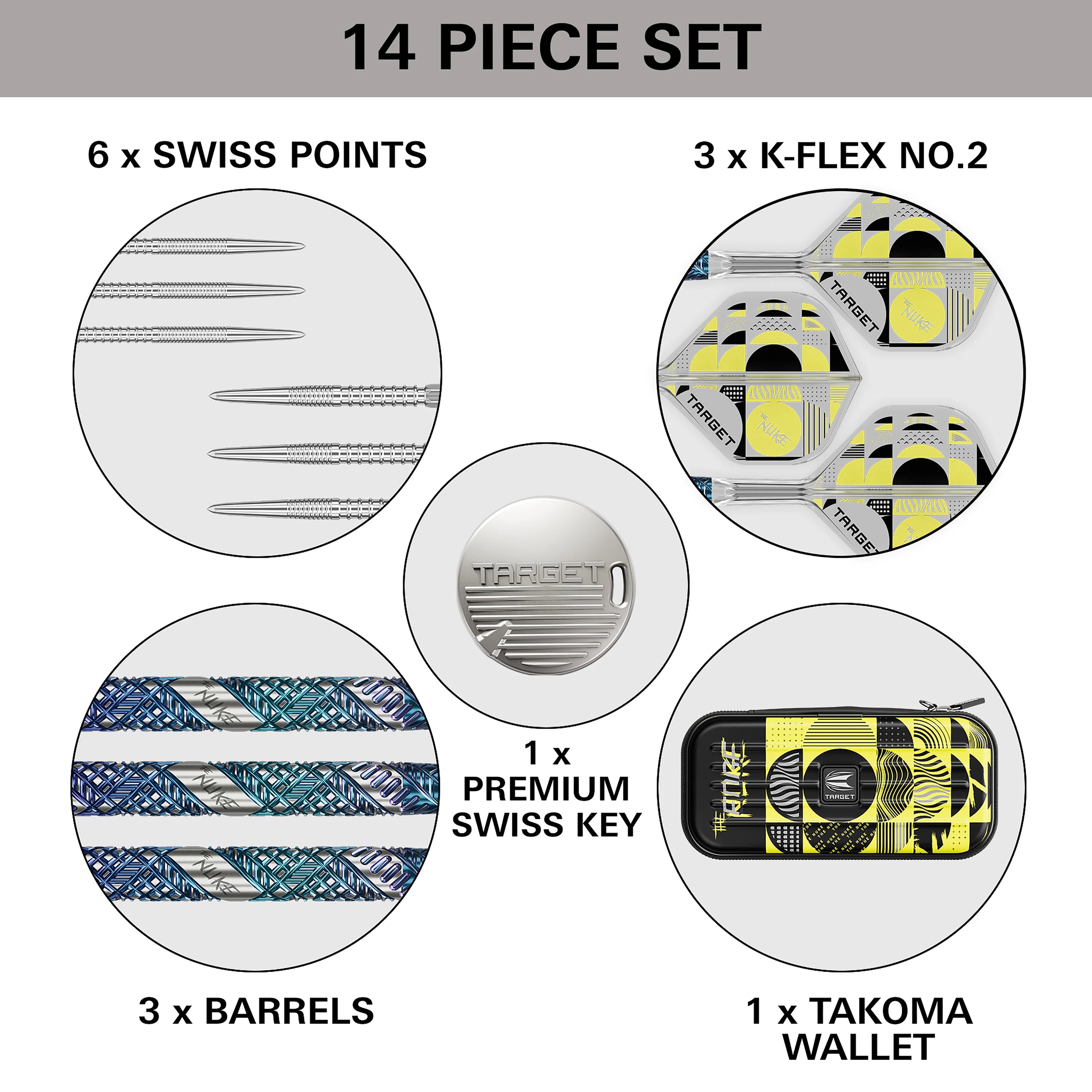Luke Littler Edge Target Darts 95K - 23 gram