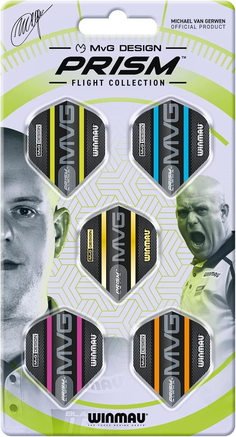 Winmau Michael van Gerwen Prism Dartflights Blister - 5 sets