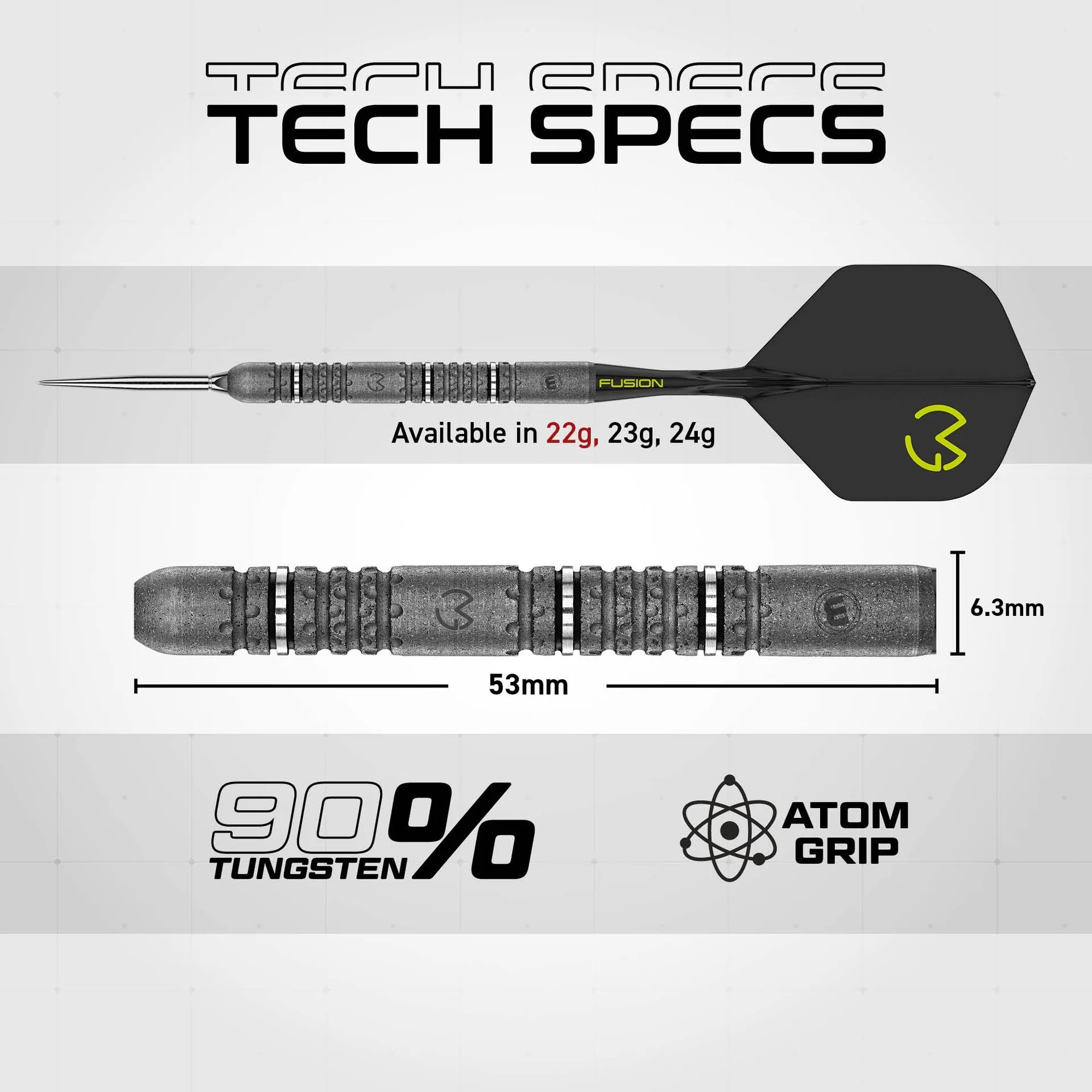 Winmau Michael van Gerwen Signature Edition Switch Point 90%