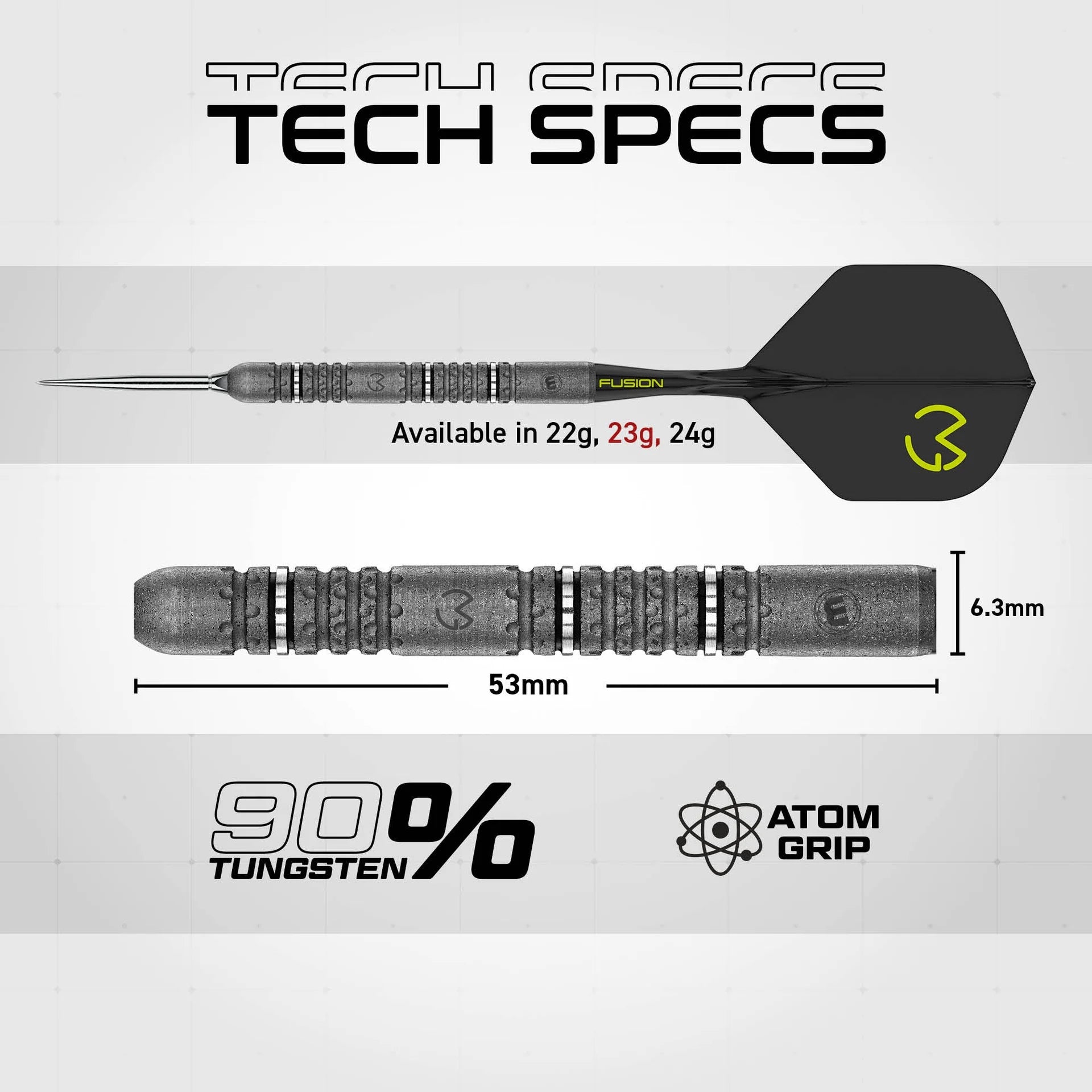 Winmau Michael van Gerwen Signature Edition Switch Point 90%