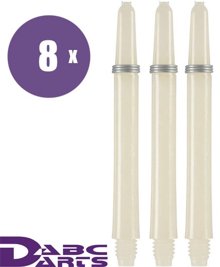 Nylon Dart Shafts Naturel - 8 sets