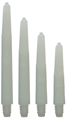 ABC Darts – Kunststof Shafts Nylon Met Ring - Naturel