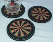 Dartbord Onderzetters - Set van 3 stuks