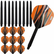 Pentathlon – Spitfire Zwart – Oranje – Combi 3 sets