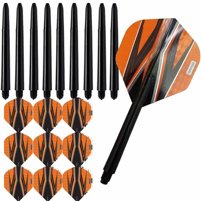 Pentathlon – Spitfire Zwart – Oranje – Combi 3 sets