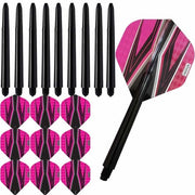 Pentathlon – Spitfire Zwart – Roze – Combi 3 sets