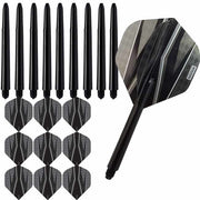 Pentathlon – Spitfire Zwart – Grijs – Combi 3 sets