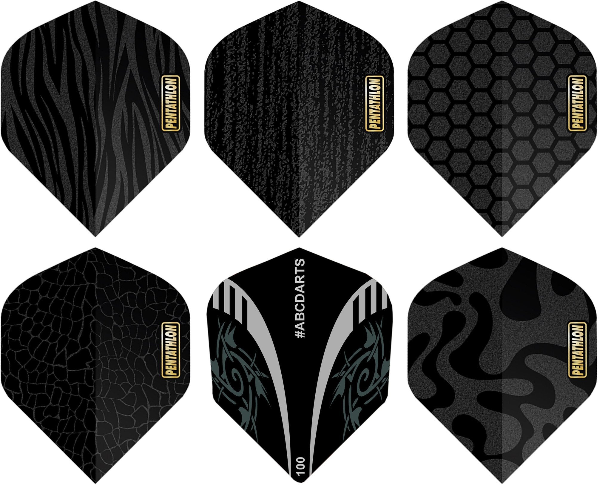 Pentathlon Gold Foiled Sands - 6 sets