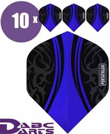 Tribal Blauw - 10 Sets