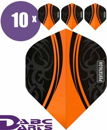 Tribal Oranje - 10 Sets