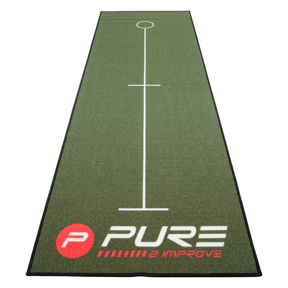 Pure2Improve - Putting Mat Golf - Golftrainingsmateriaal - 237 x 80 cm