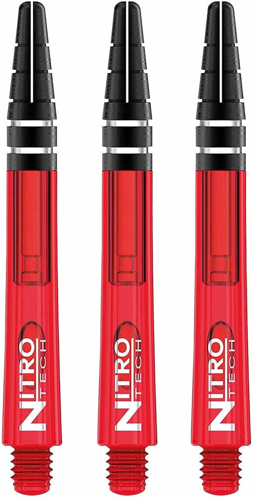 Red Dragon Darts - Nitrotech Rood - 3 sets