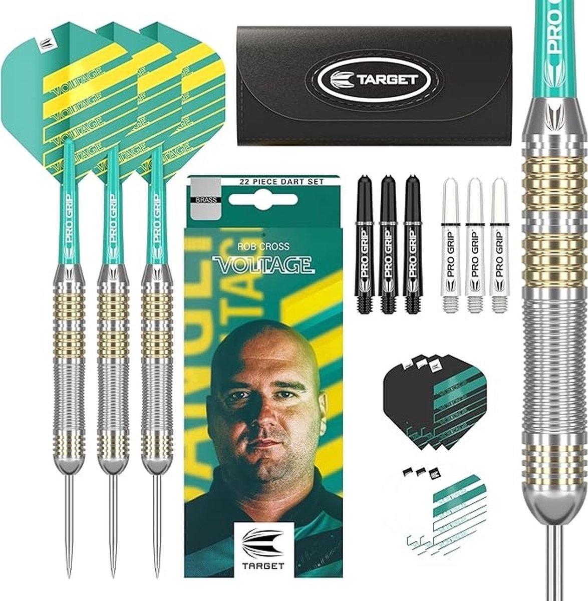 Rob Cross The Voltage Brass Darts - 22 gram