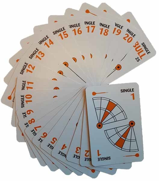 ABC Darts – Trainingsspel Dartkaarten