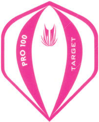 Target darts 115600 - dartflights pro 100 target roze