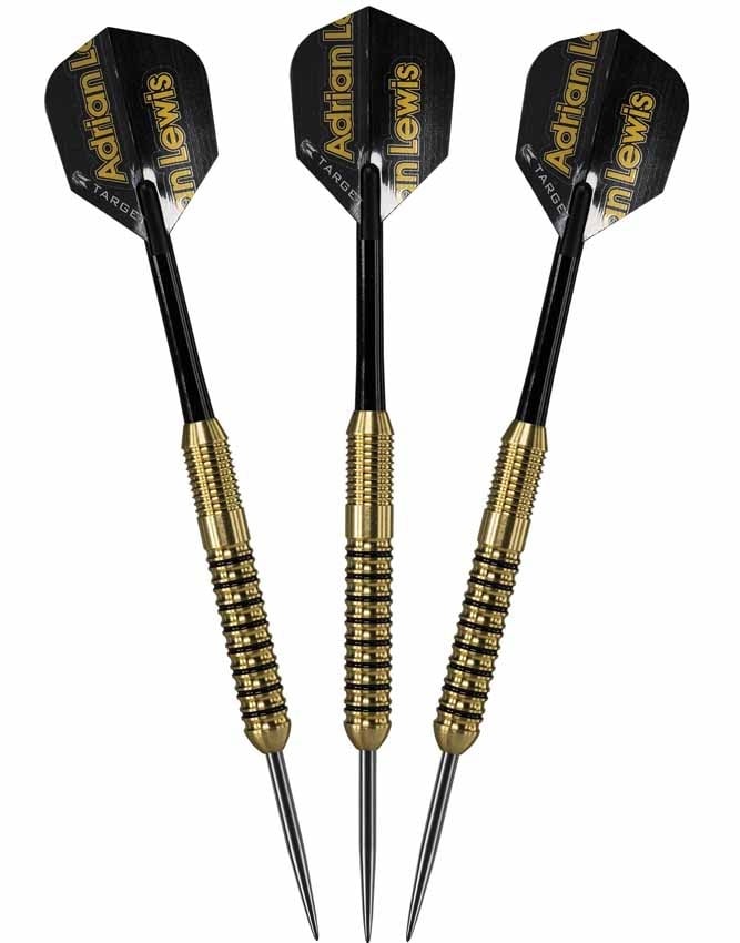Target Darts – Adrian Lewis Brass Darts - 20 gram