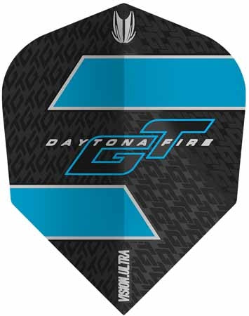 Target Darts 331890 - dartflights vision ultra Daytona Fire blauw