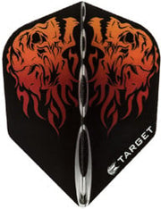 Target darts 300630 - dartflights vision skull north red