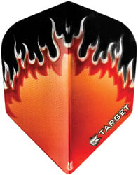 Target darts 300760 - dartflights vision Fire Red