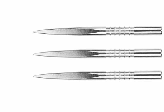 Target Darts Firepoint Edge Grip Dartpunten - Zilver 32 mm