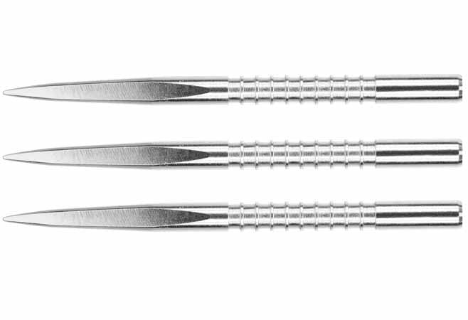 Target Darts Firepoint Edge Grip Dartpunten - Zilver 32 mm