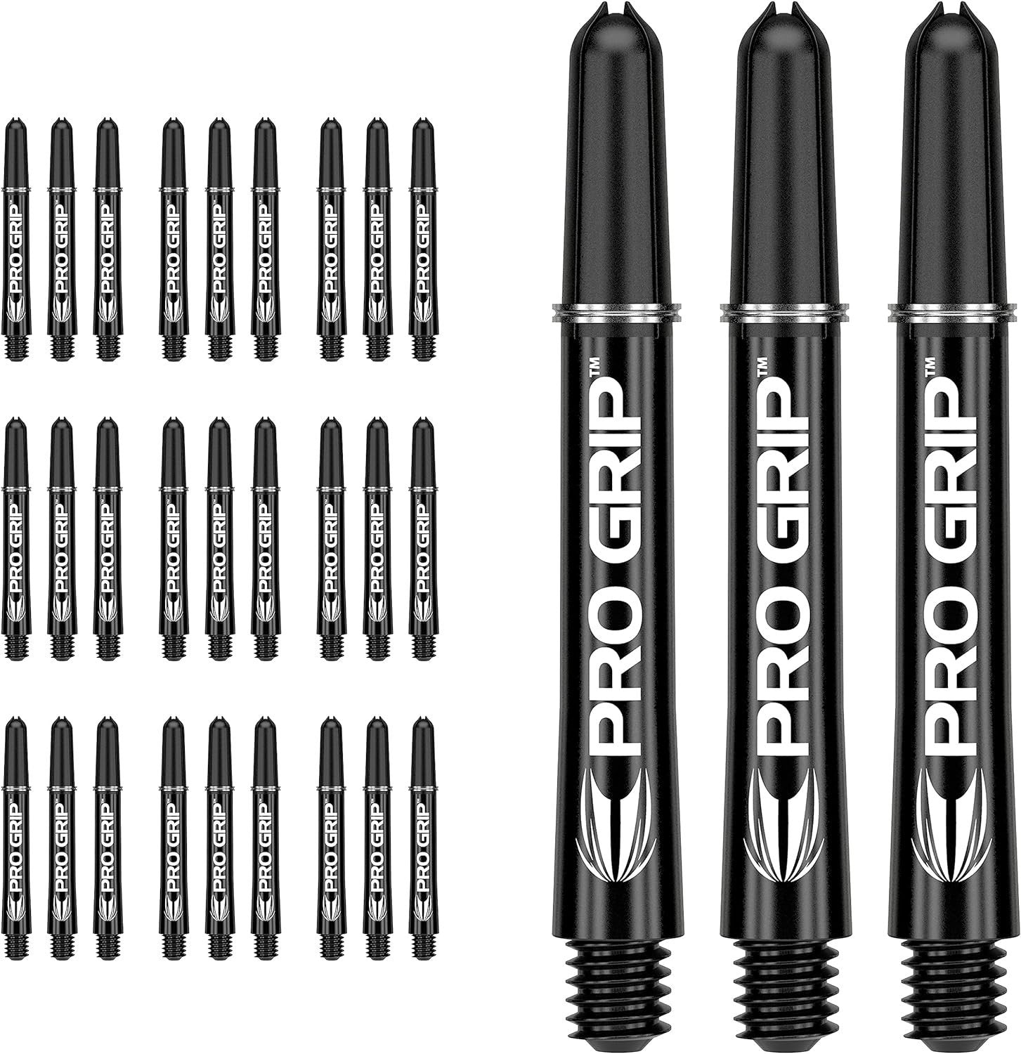 Target Darts – Pro Grip - Zwart - 3 sets