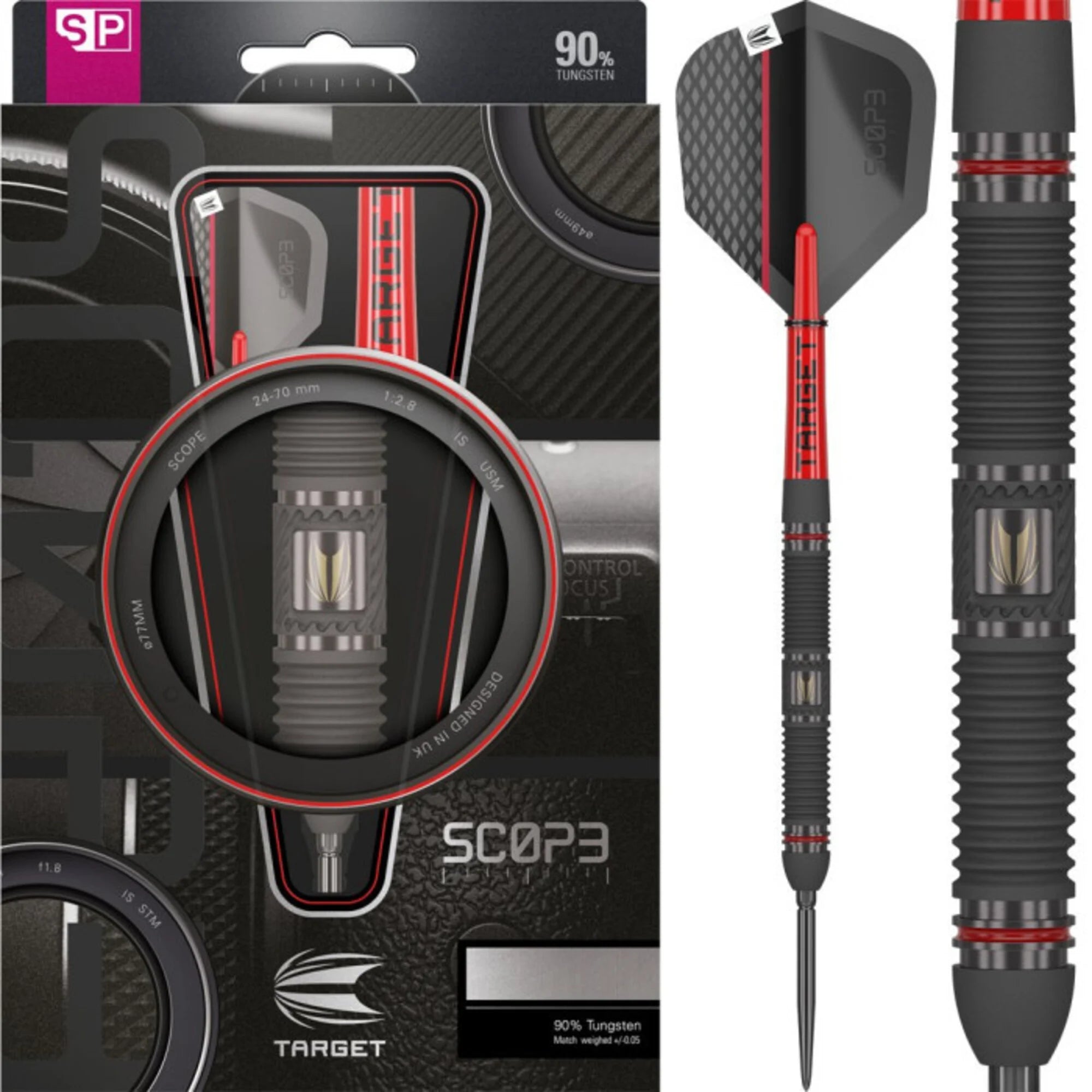 Target Darts - Scope 01 90% Swiss Points - 23 gram
