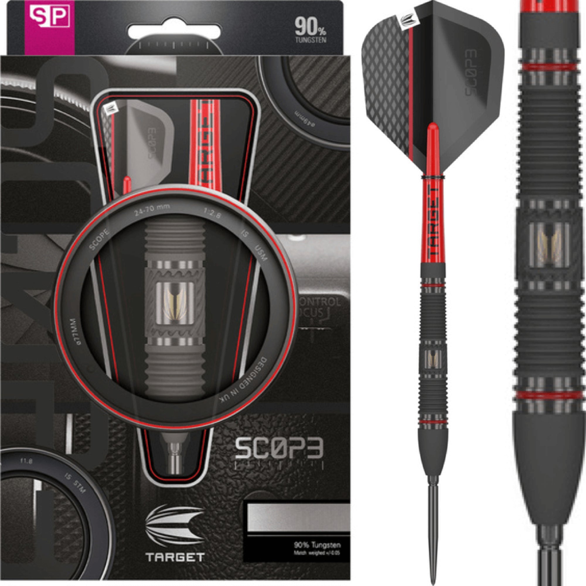 Target Darts - Scope 02 90% Swiss Points - 24 gram