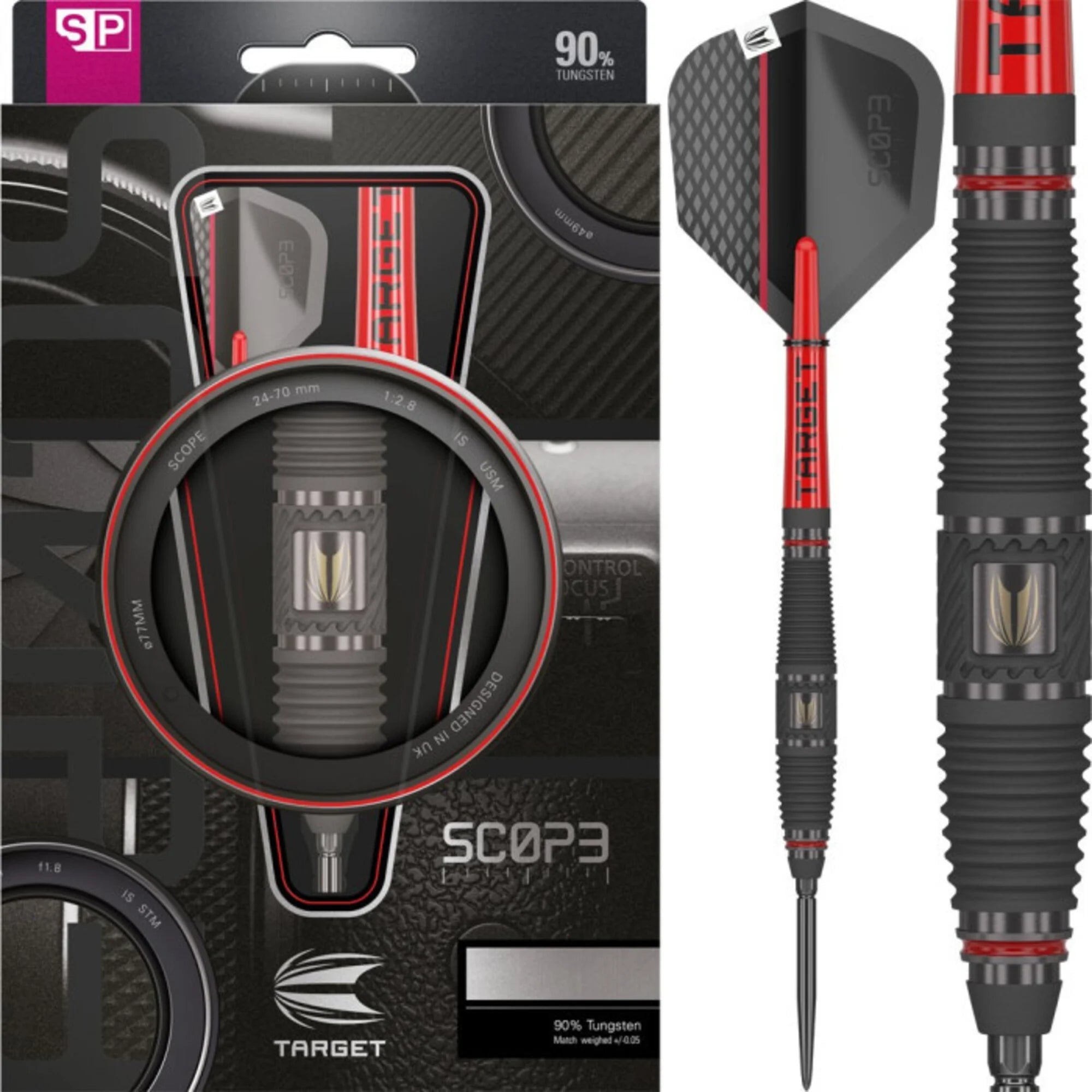 Target Darts - Scope 03 90% Swiss Points - 23 gram