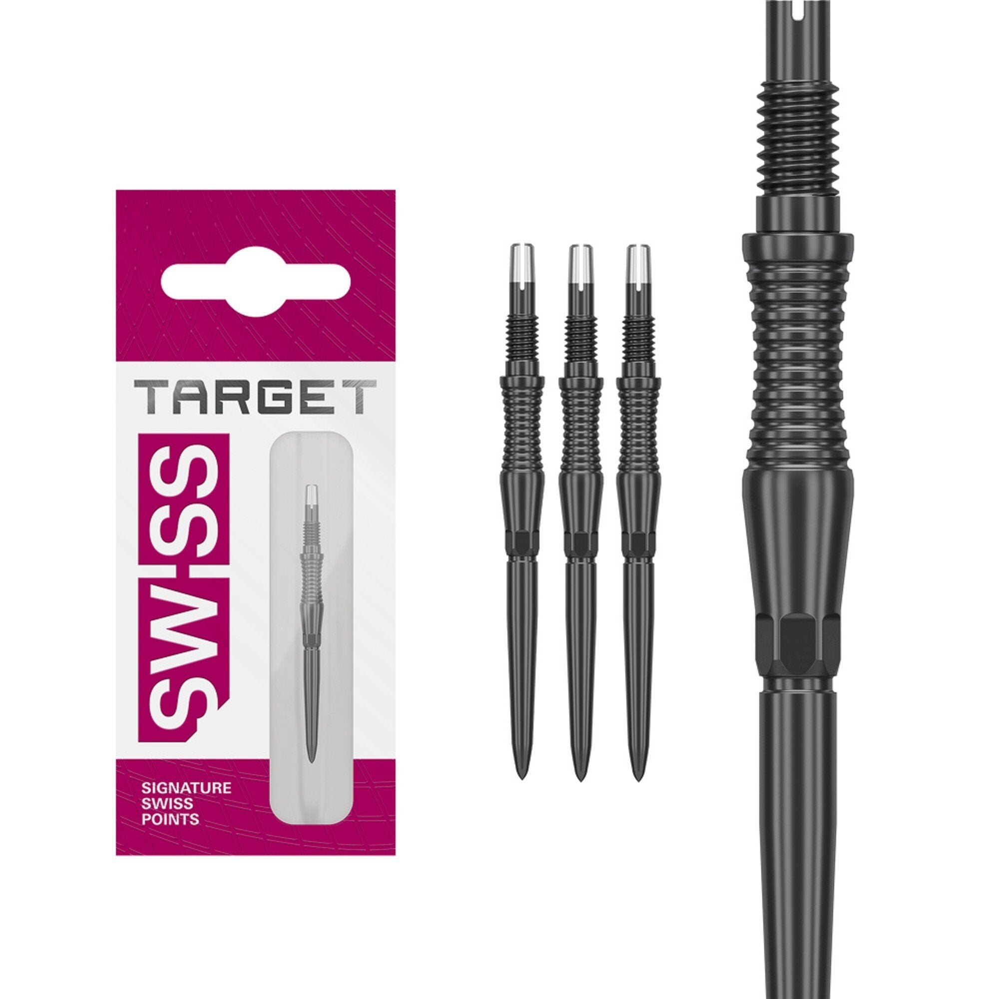 Target Darts Swiss Point Dartpunten RST Zwart