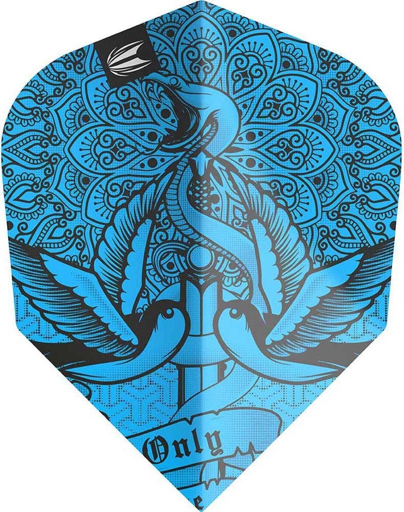 Target Darts 335450 - Dartflights INC Tattoo Blauw